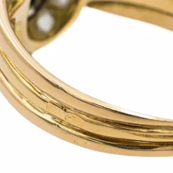 Bague Or jaune Saphir