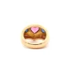Bague Or jaune Saphir Diamant