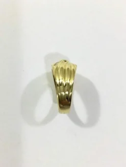 Bague Or jaune Saphir Diamants