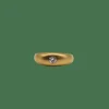 Bague or jaune sertie d’un diamant