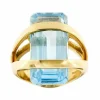 Bague Or Jaune Topaze