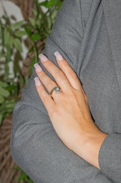 Bague Or jaune Topaze