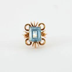 Bague Or jaune Topaze
