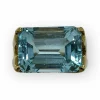 Bague or jaune Topaze bleue