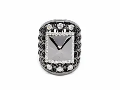 Bague Or noir Diamant