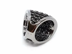 Bague Or noir Diamant