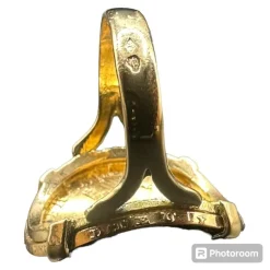 Bague or PIECE 20 francs NAPOLEON III