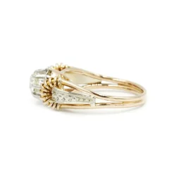 Bague Or, platine & Diamants