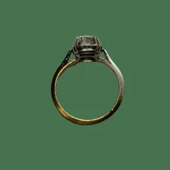 BAGUE OR PLATINE DIAMANT