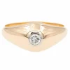 Bague Or rose Diamant