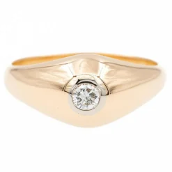 Bague Or rose Diamant