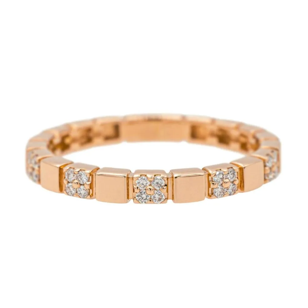 Bague Or rose Diamant