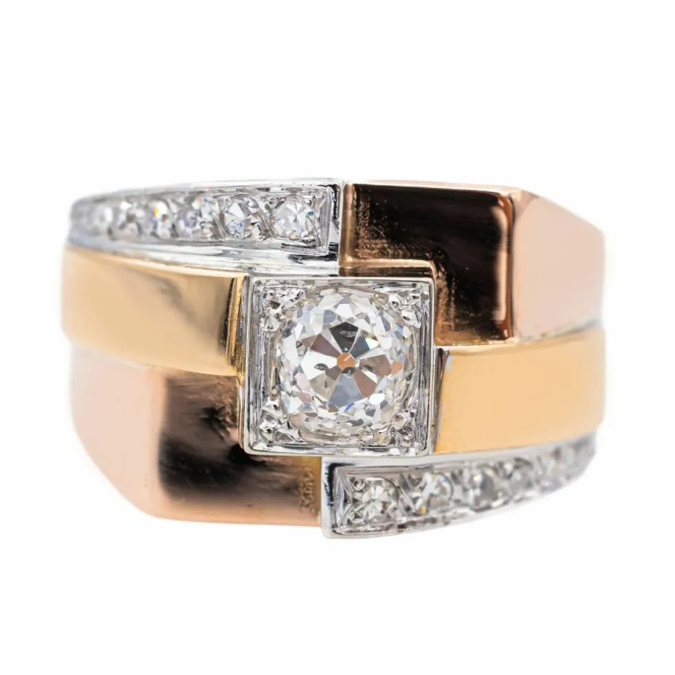 Bague Or rose Diamant