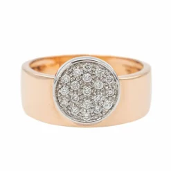 Bague Or rose Diamant