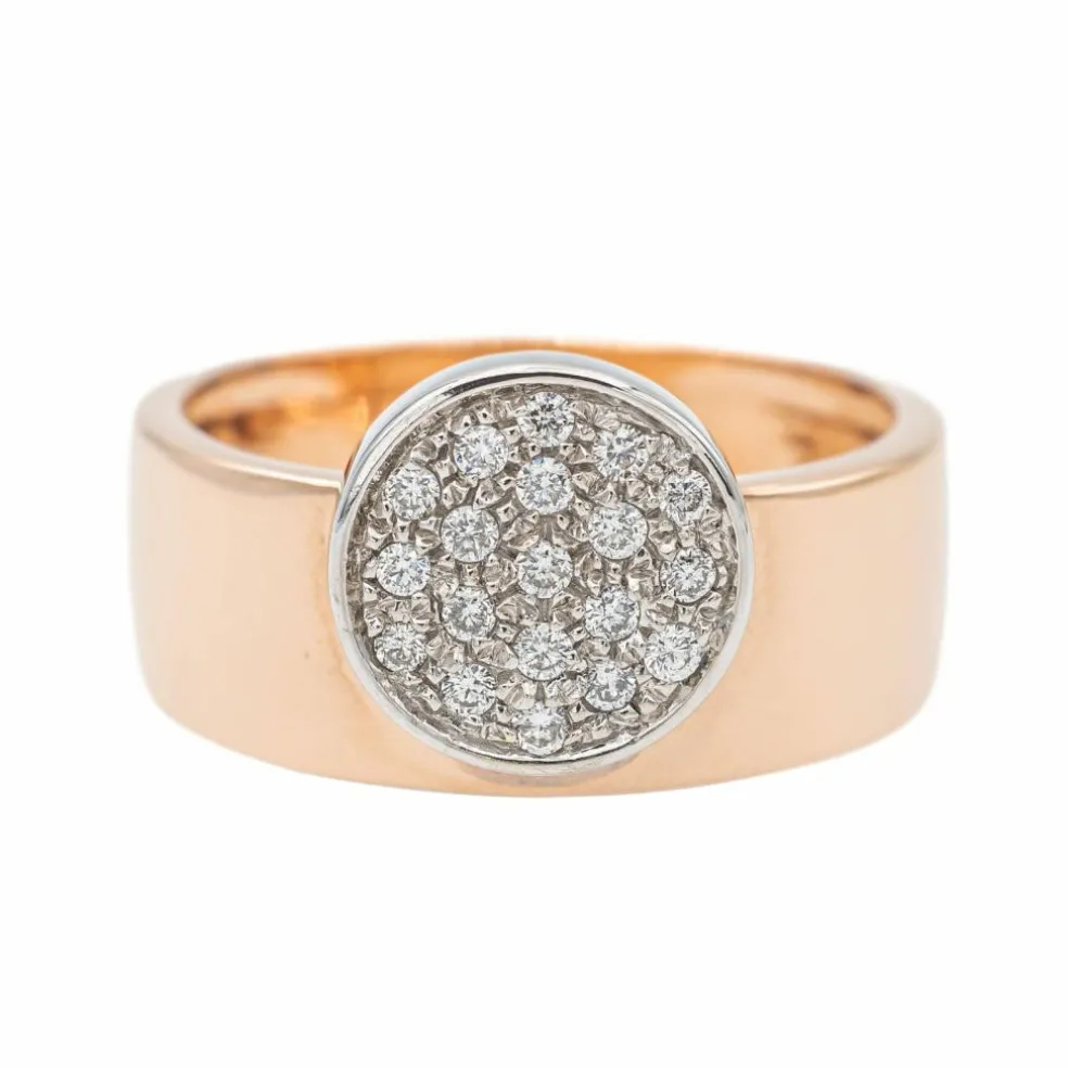Bague Or rose Diamant