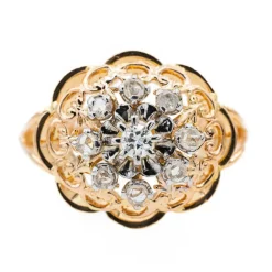 Bague Or rose Diamant