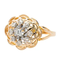 Bague Or rose Diamant