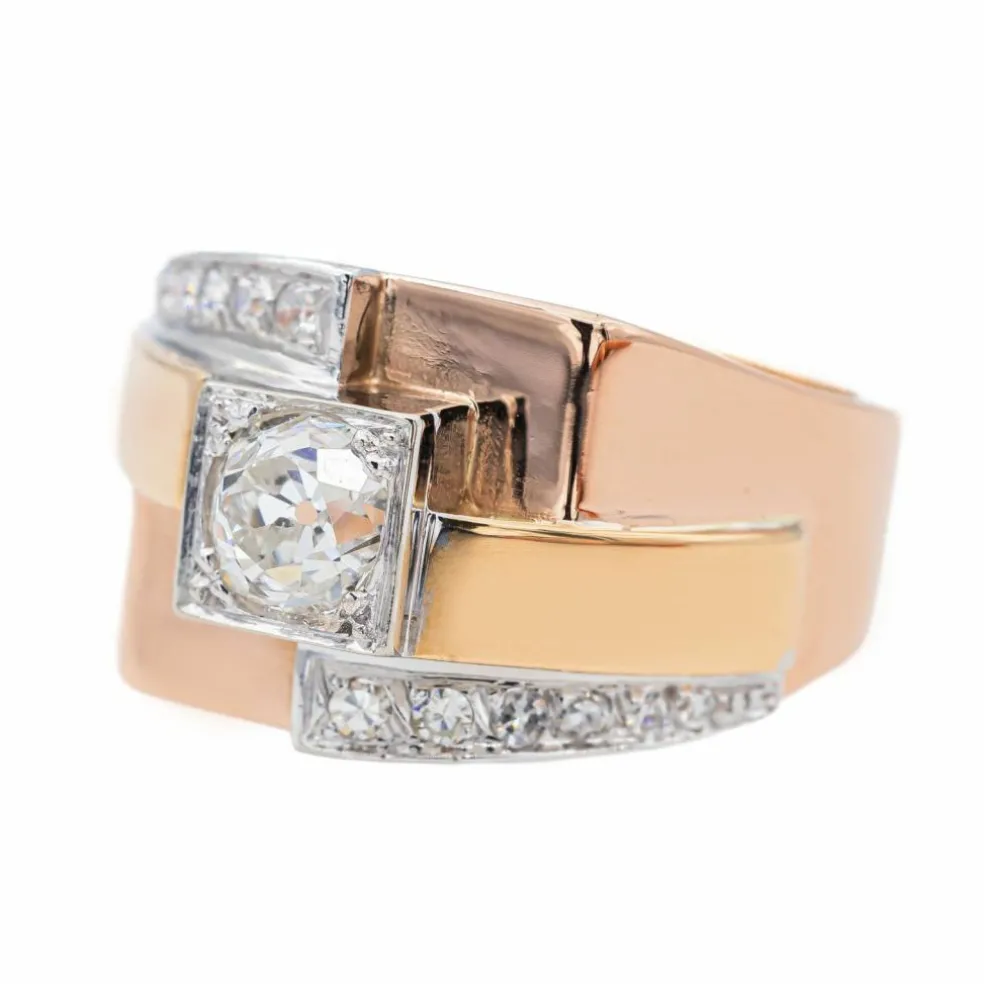 Bague Or rose Diamant