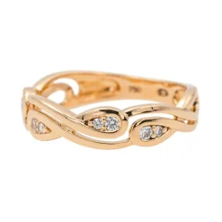 Bague Or rose Diamant