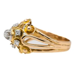 Bague Or rose Diamant
