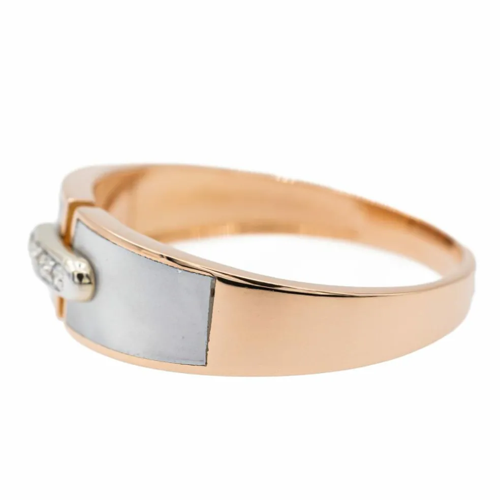 Bague Or rose Diamant