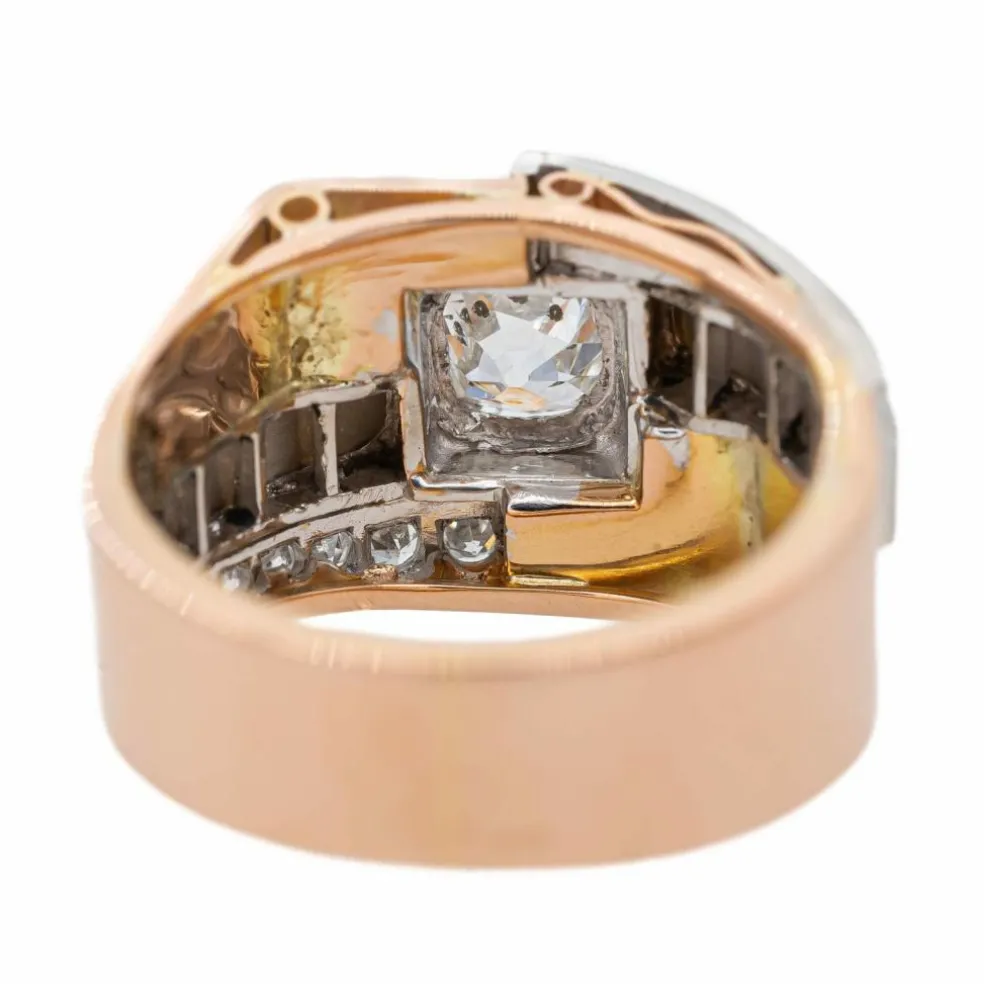 Bague Or rose Diamant