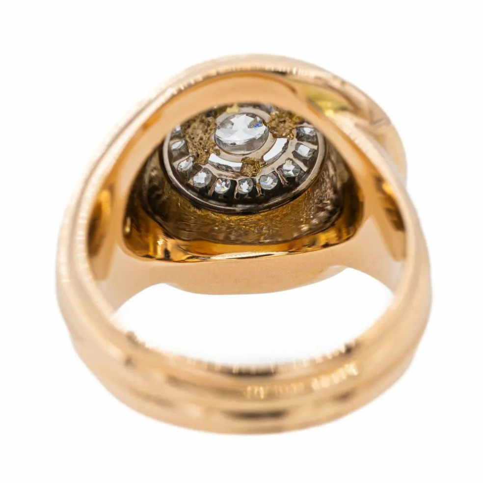 Bague Or rose Diamant