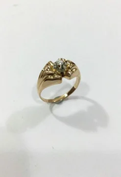 Bague Or Rose Diamant