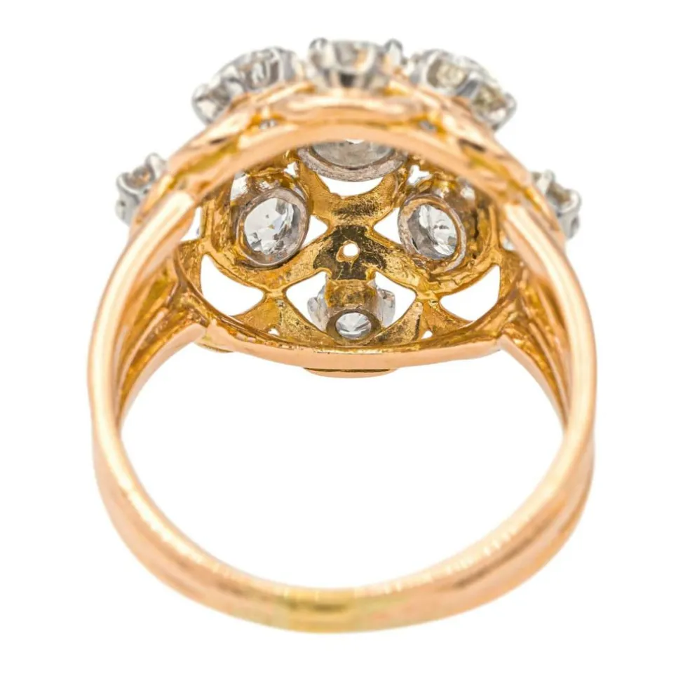 Bague Or rose Diamant