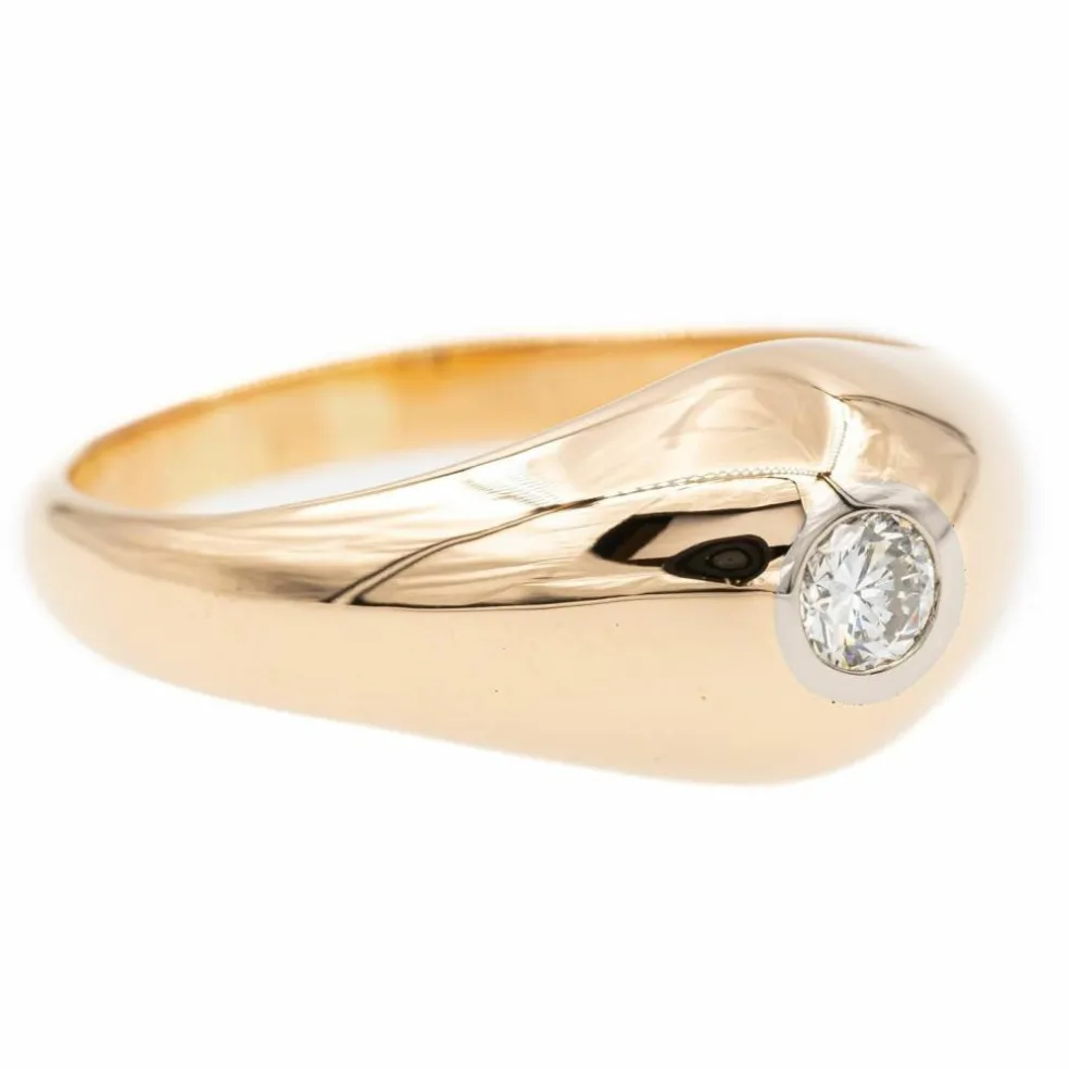 Bague Or rose Diamant