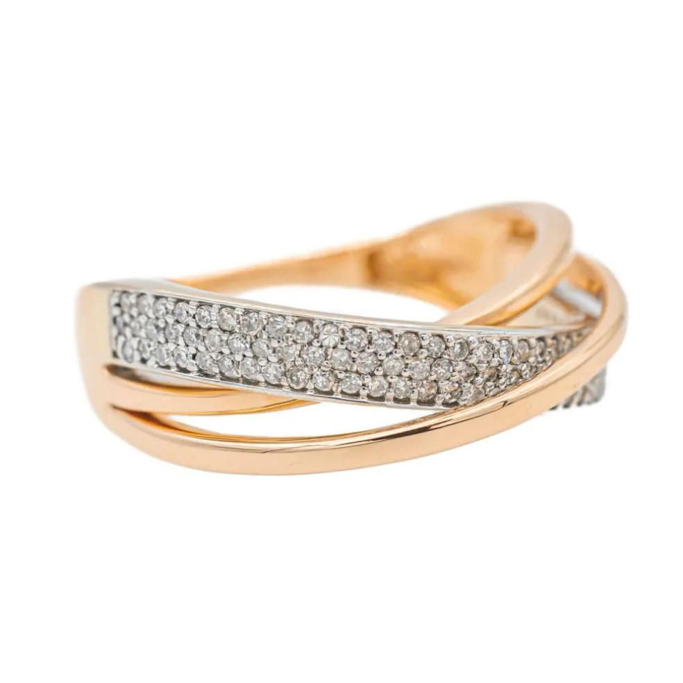 Bague Or rose Diamant
