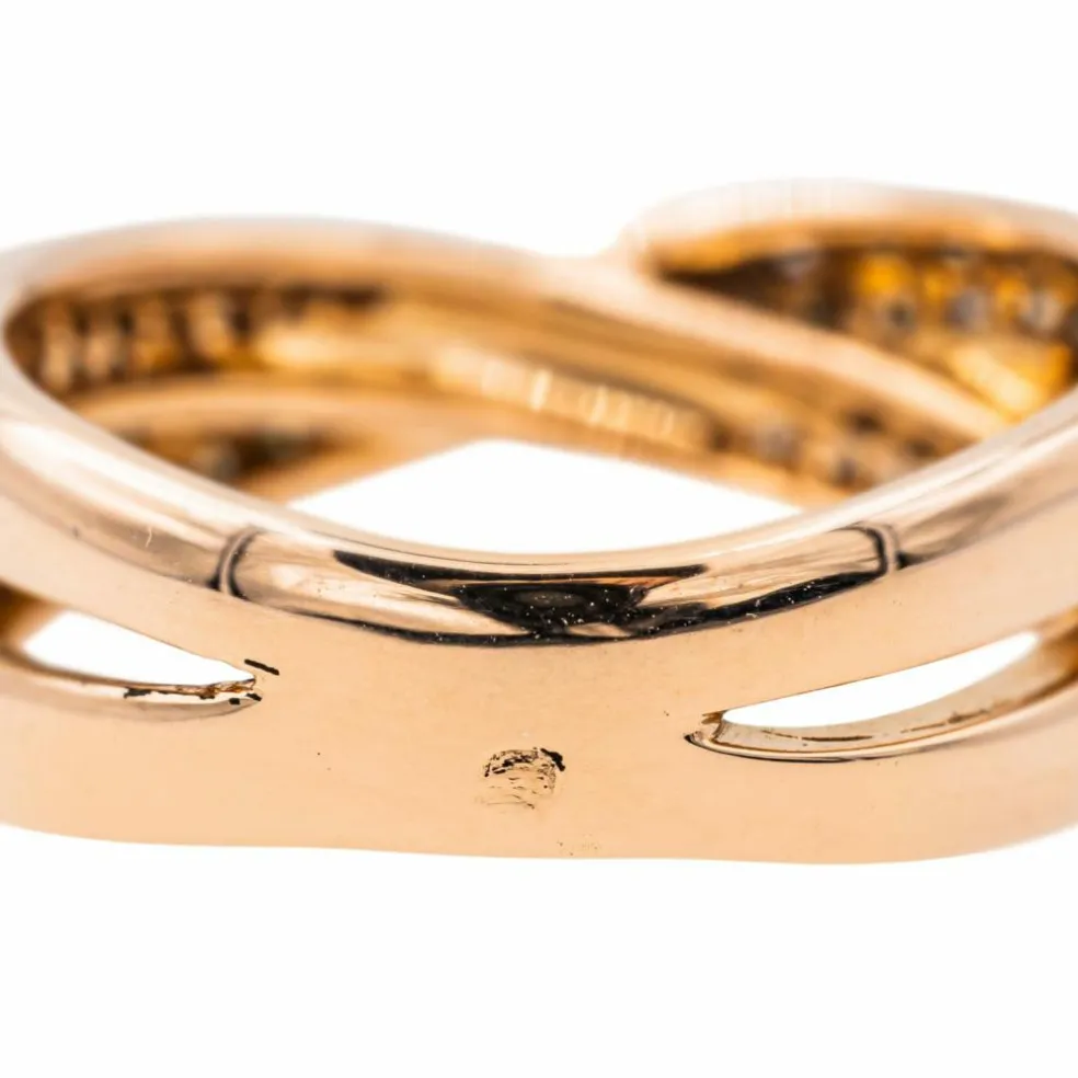 Bague Or rose Diamant