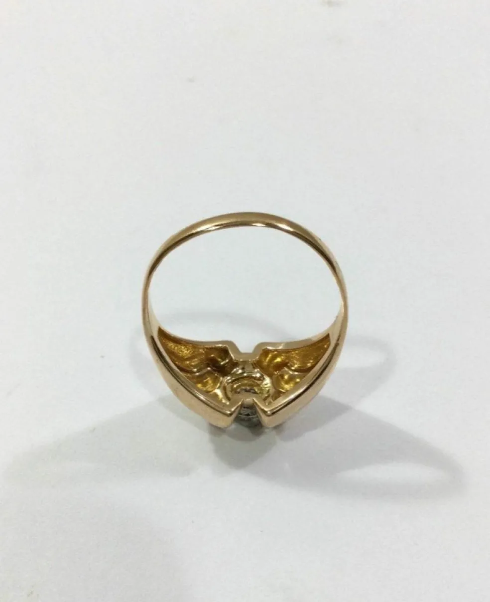 Bague Or Rose Diamant