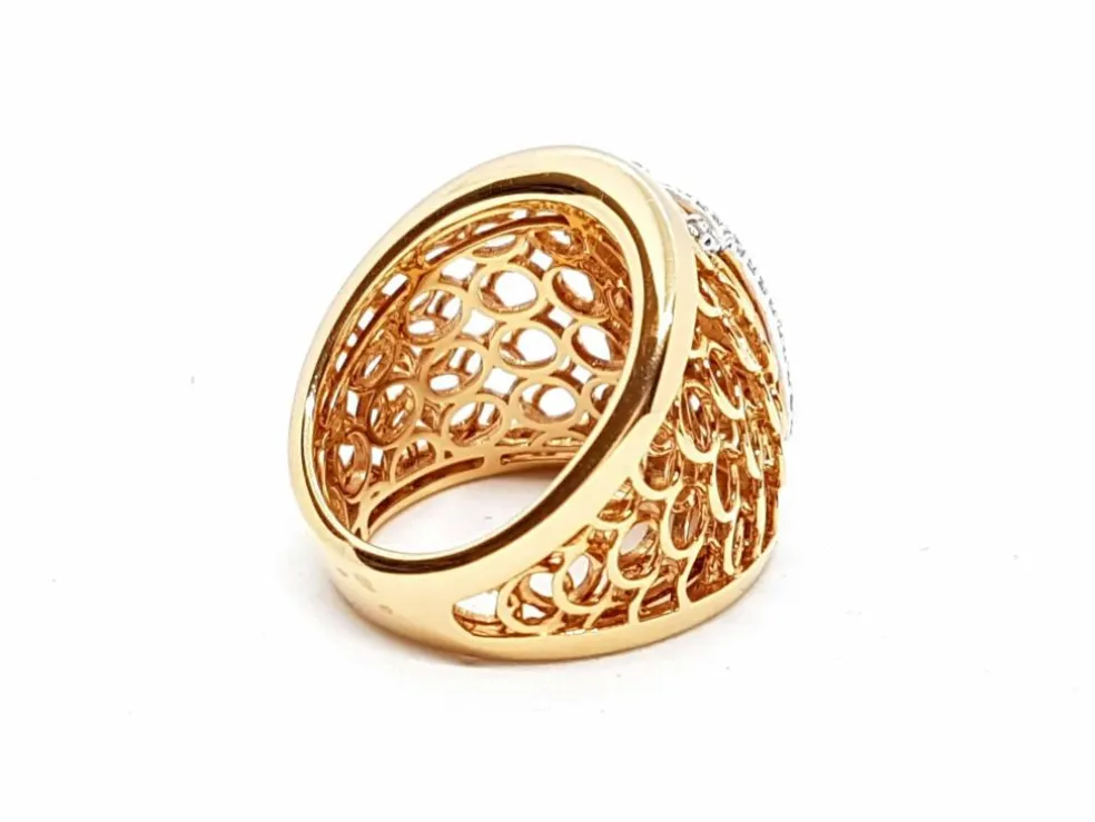 Bague Or rose Diamant