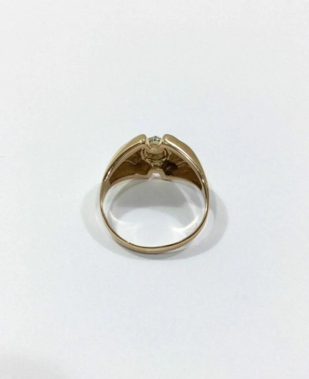 Bague Or Rose Diamant