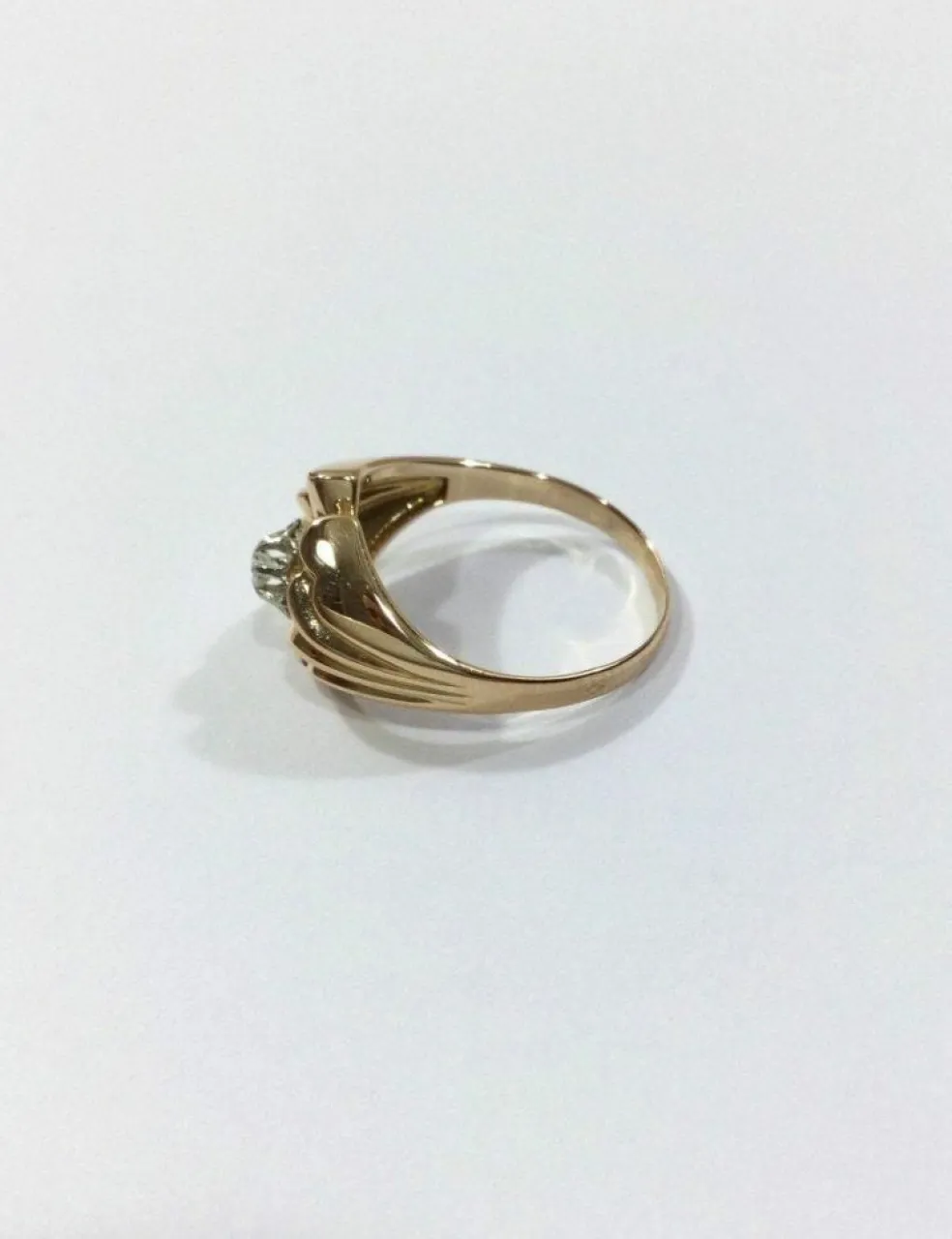 Bague Or Rose Diamant