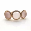 Bague or rose et diamants