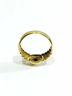 Bague or Rubis et Diamants