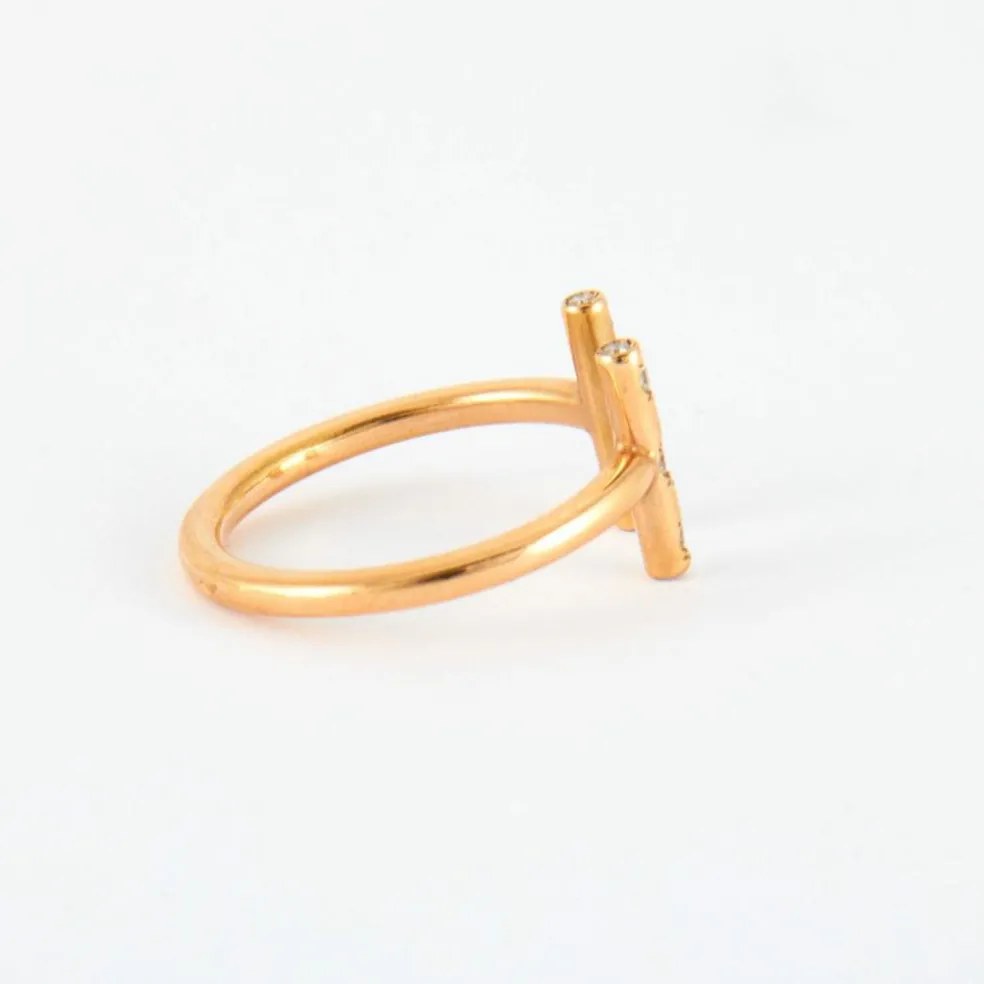 Bague ouverte Diamants