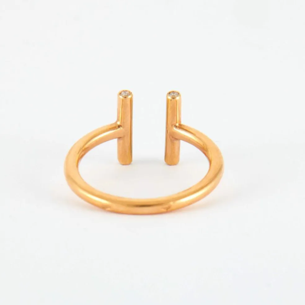 Bague ouverte Diamants