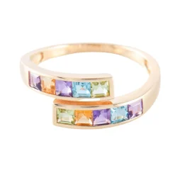 Bague ouverte Multicolore