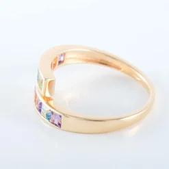 Bague ouverte Multicolore