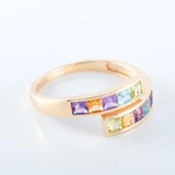 Bague ouverte Multicolore
