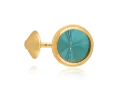 Bague ouverte or jaune topaze