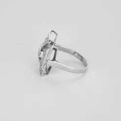 Bague papillon diamants