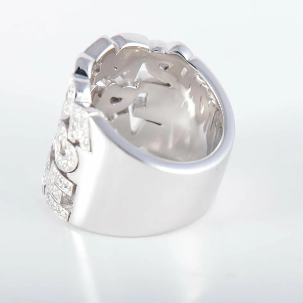 Bague Pasquale Bruni Amore or blanc et diamants