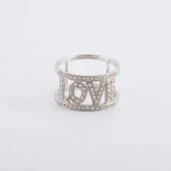 Bague pavage Diamants