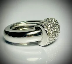 Bague Pavage Diamants
