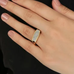 Bague Pavage Diamants
