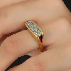 Bague Pavage Diamants